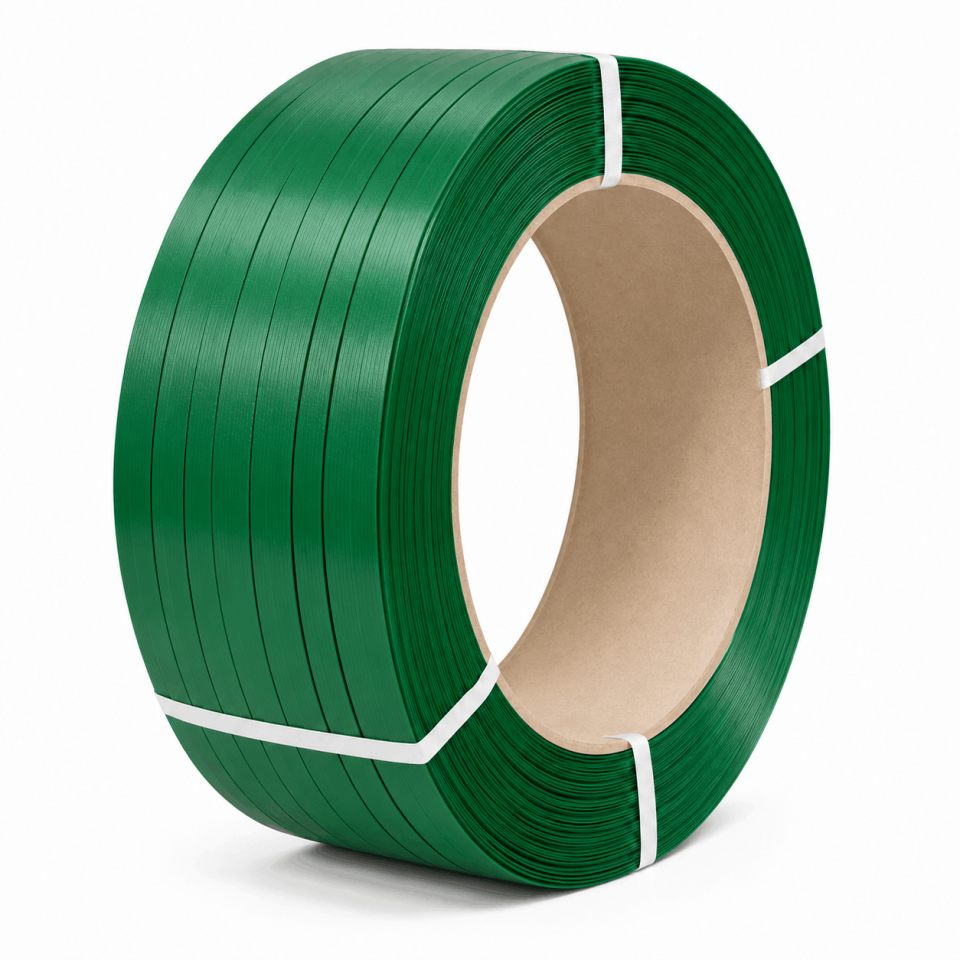 12x0,60 PET Polyester Yeşil Çember 2000 mt